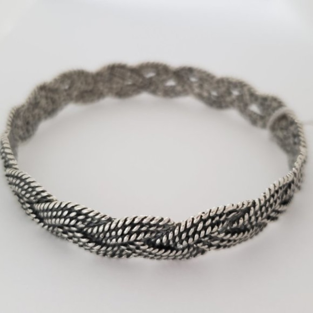 PAZ Creations Sterling Silver Bangle Bracelet